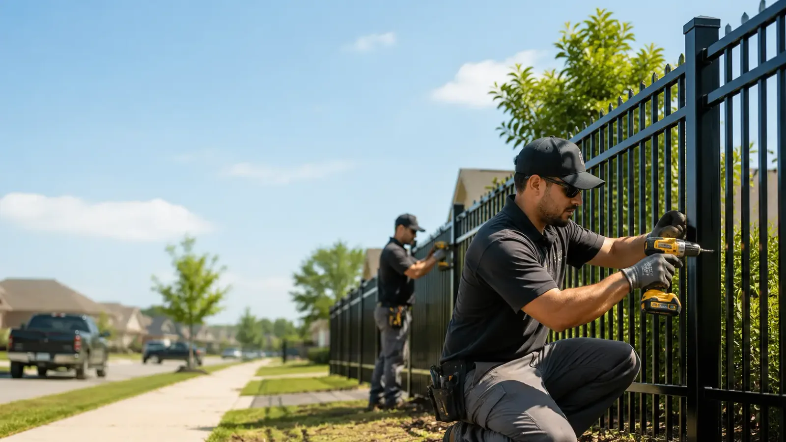 Metal Fence Installation in Cedar Park, TX